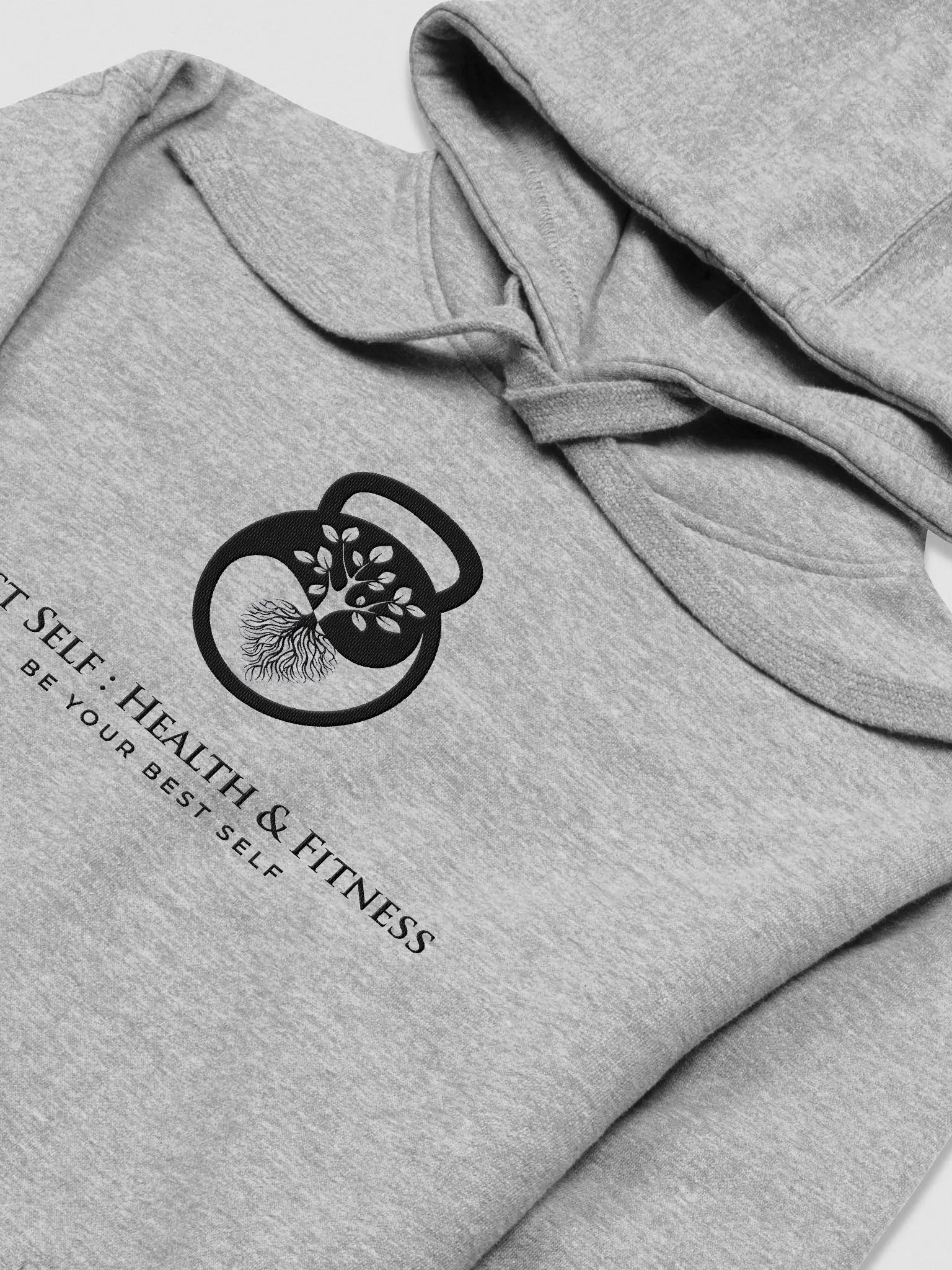 Best Self Hoodie: Black Logo product image (15)