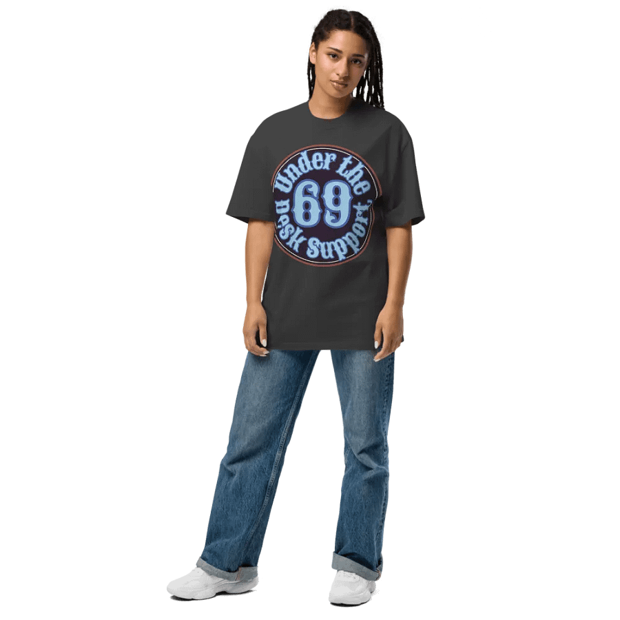 Desk Support Oversized T-Shirt product image (10)