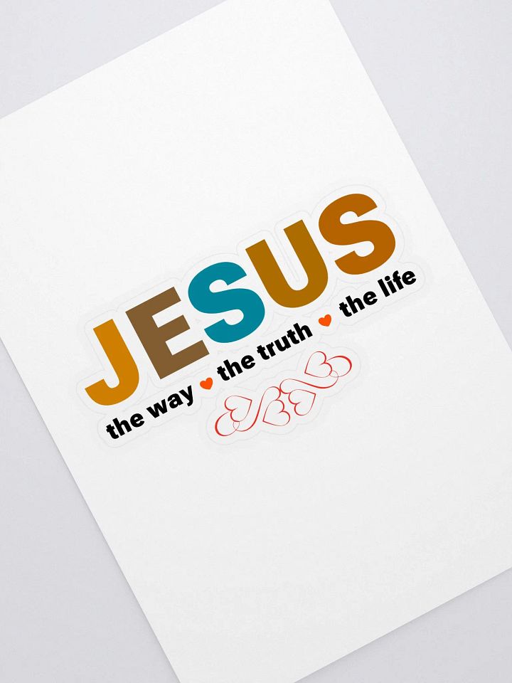 JESUS. THE WAY, THE TRUTH, THE LIFE. product image (1)