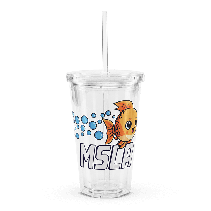 Neptune - Double Wall Clear Plastic Tumbler product image (2)