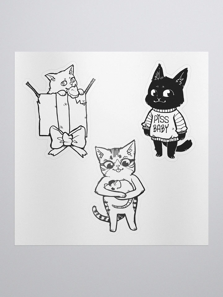 Holiday Cat Stickers product image (1)