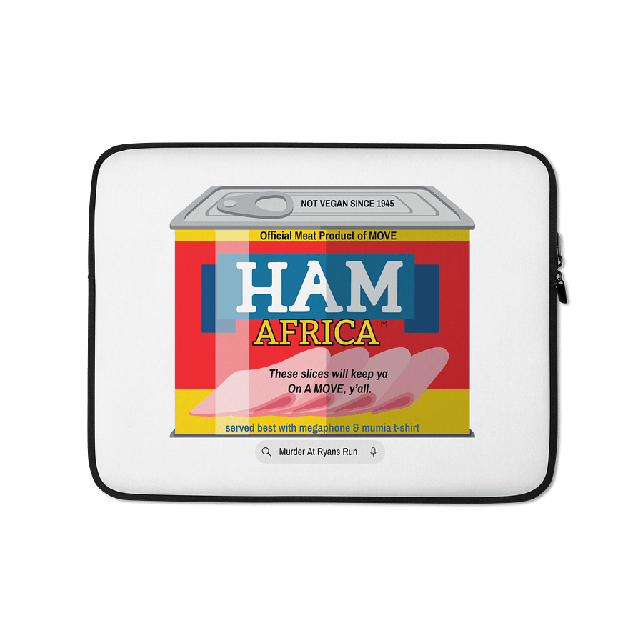 Ham Africa Laptop case product image (1)