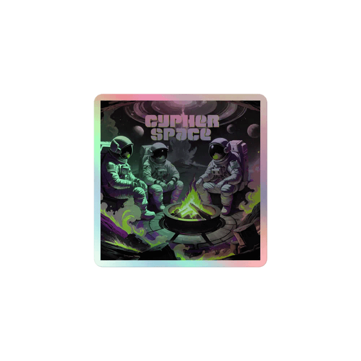 Cypher Space Sticker product image (1)