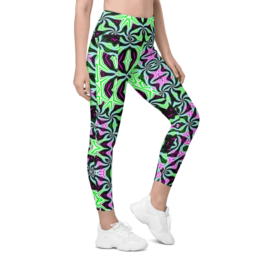Green Distress Leggings product image (12)