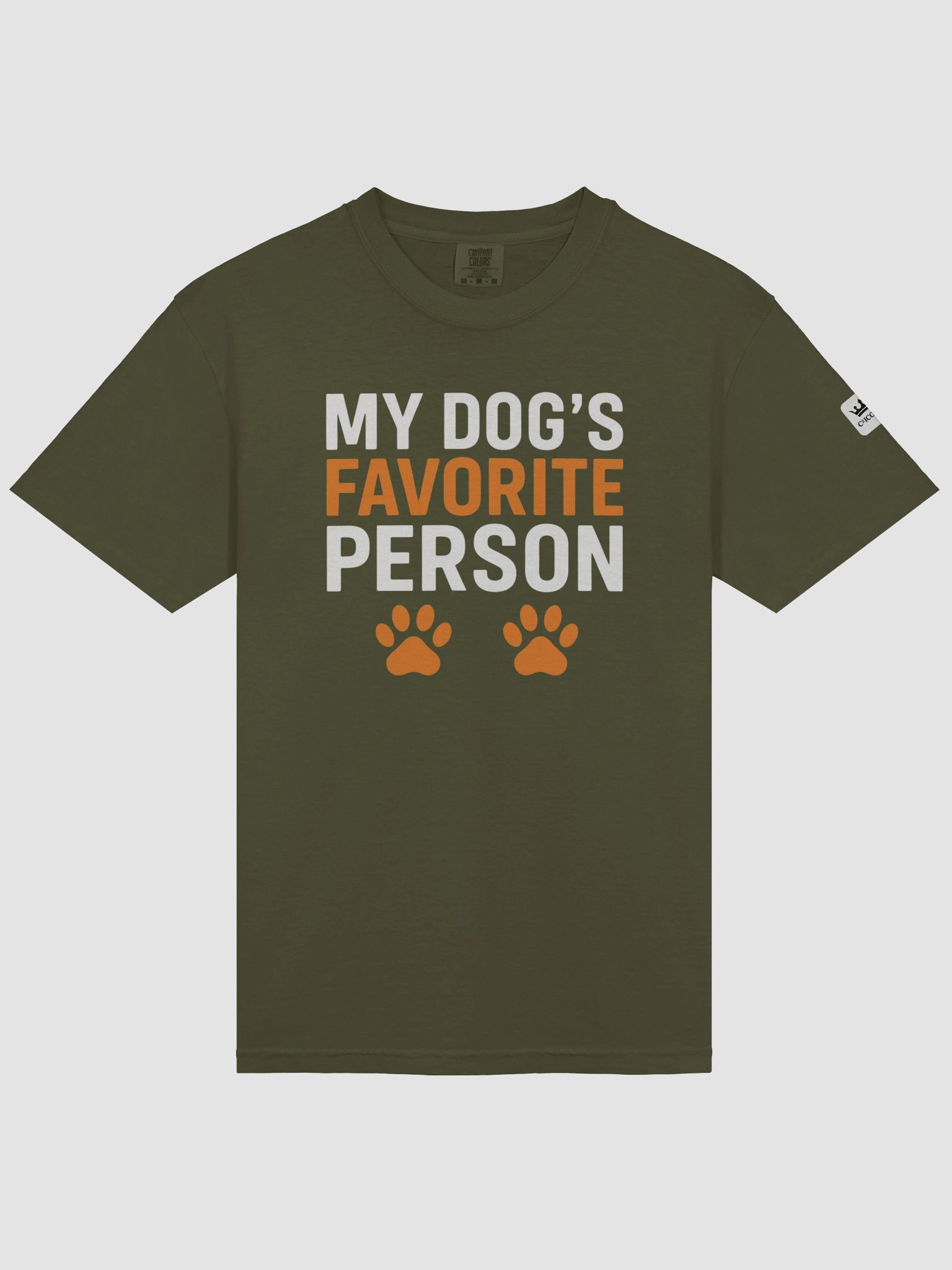 My Dog’s Favorite Person Graphic T-Shirt product image (3)