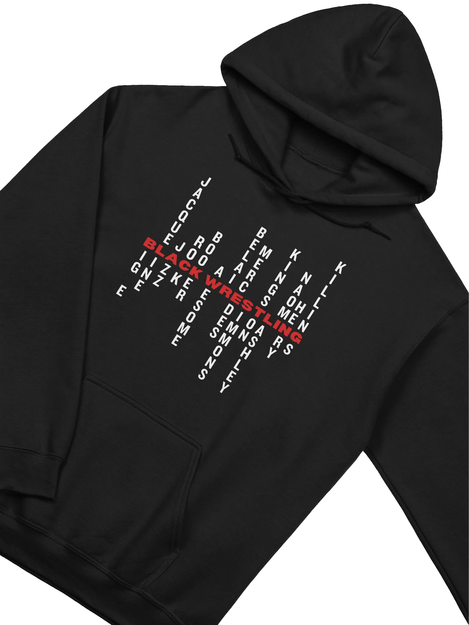 Black Wrestling Royalty Hoodie product image (2)