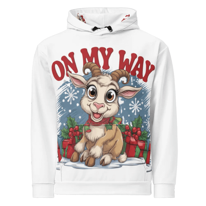 Traditional Yule Goat Scandinavian Holiday hoodie product image (1)