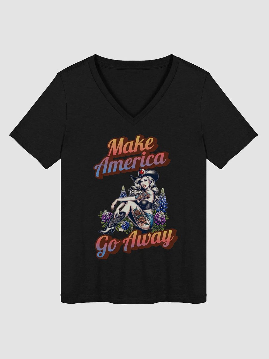 Rebel Cowgirl V-Neck Tee product image (2)