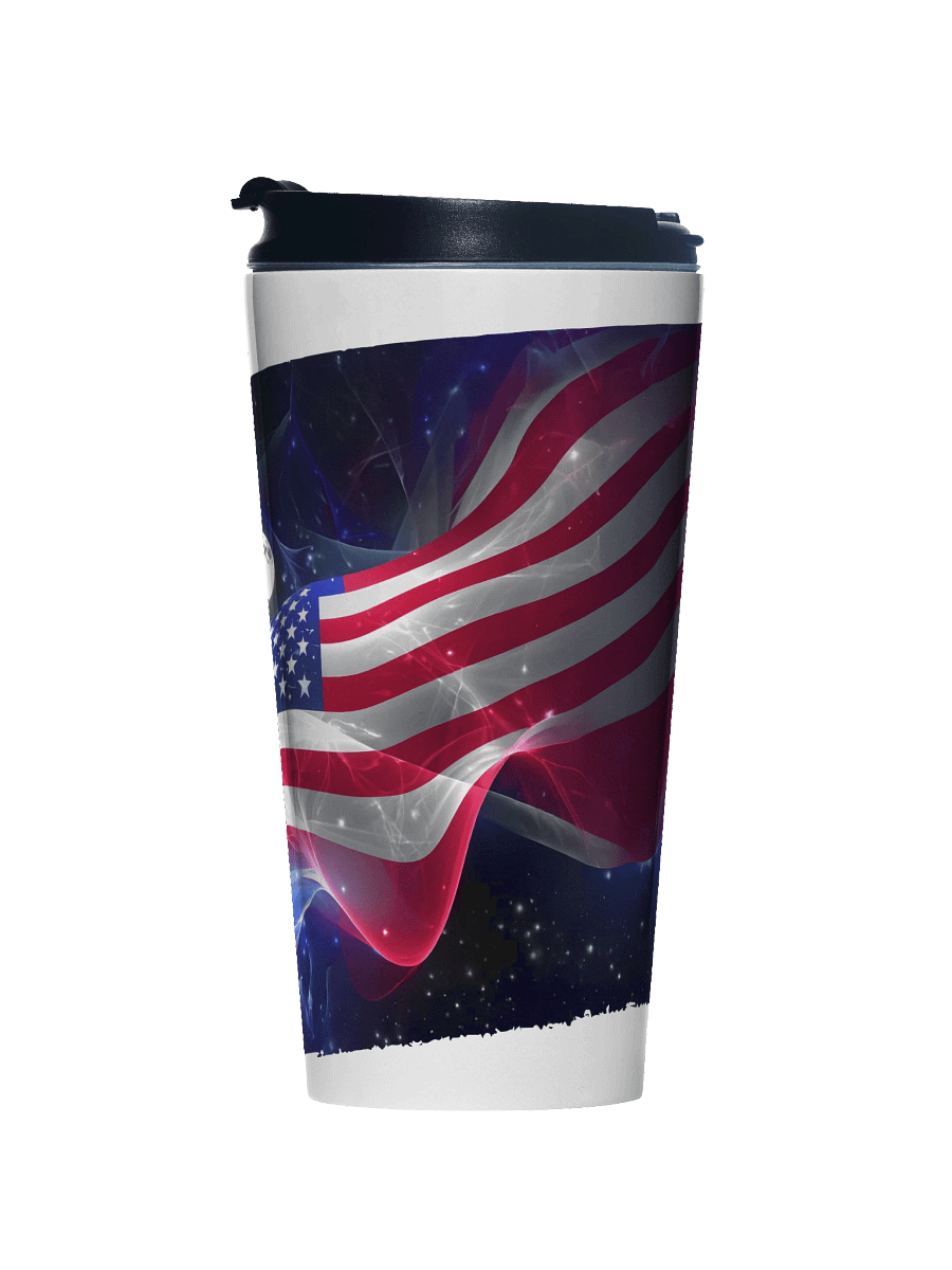 Flying High American Flag Stainless Steel Travel Mug product image (1)
