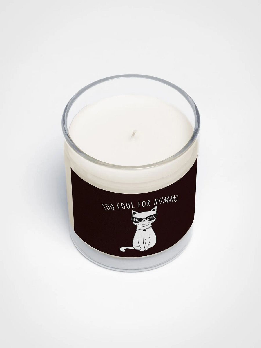 Meow-tastic Sunglasses Cat Candle product image (3)