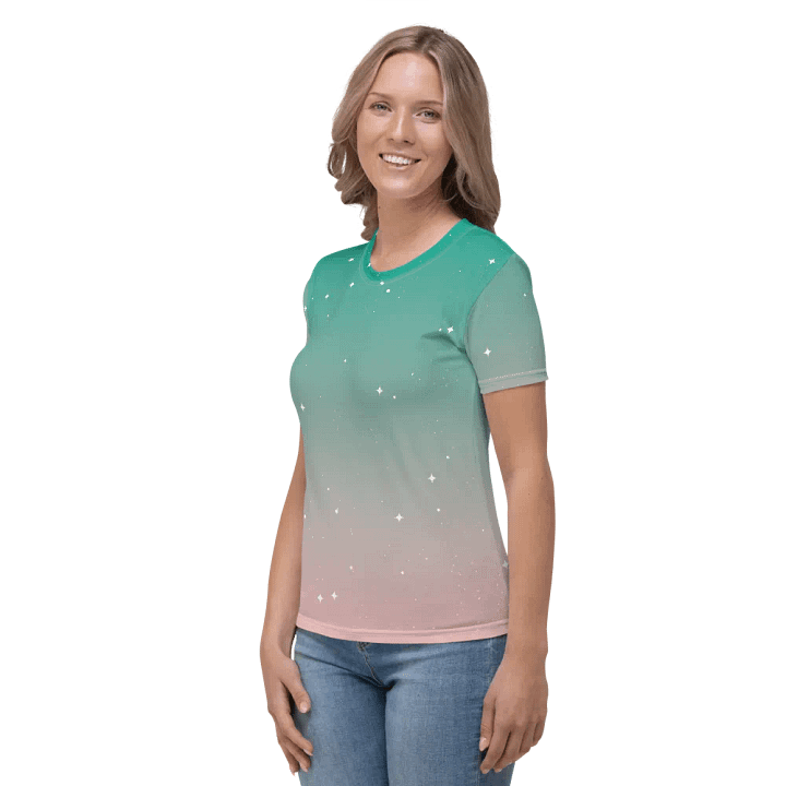 Starry Sky Sunset Women's T-Shirt product image (2)
