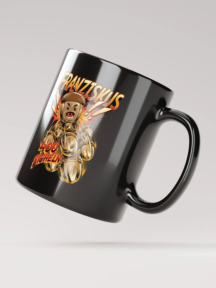 Black Mug: Franziskus / 400 Eicheln product image (2)
