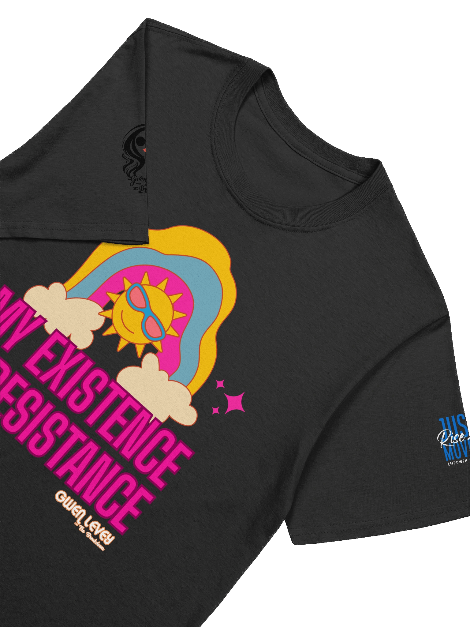 'My Existence is Resistance' Tee - BLACK product image (7)