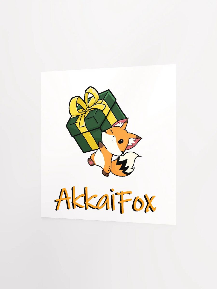 Fox Gift Poster product image (2)