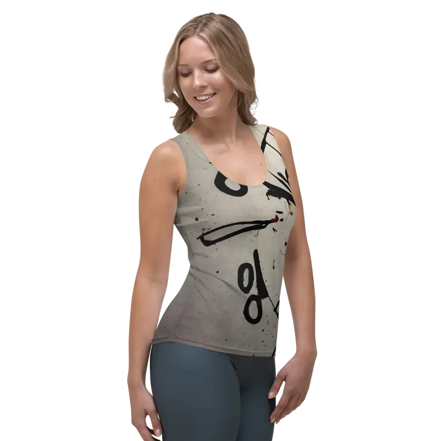 Timeless Rose All-Over Print Tank Top product image (4)