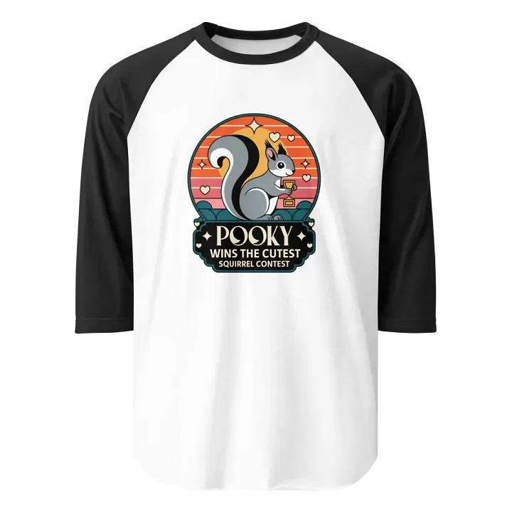 Pooky Wins Raglan Tee product image (1)