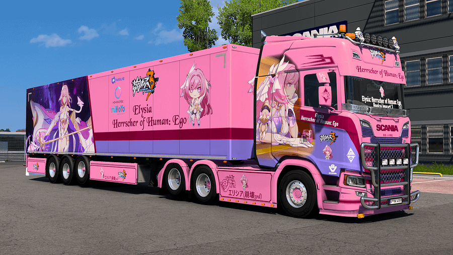[ETS2] Elysia: Herrscher of Human: Ego - Honkai Impact 3 [Combo Skin] product image (3)
