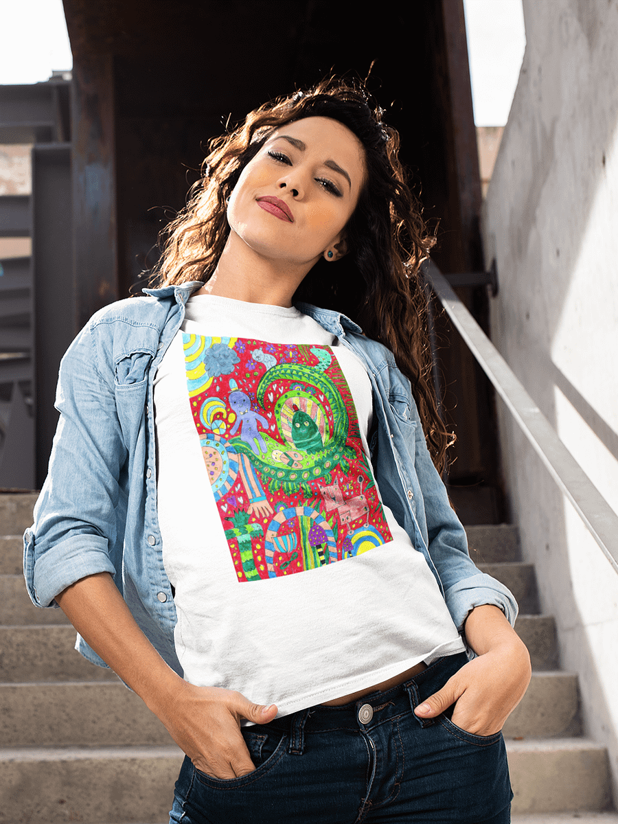 Abstract Doodles Imagination Tee product image (9)