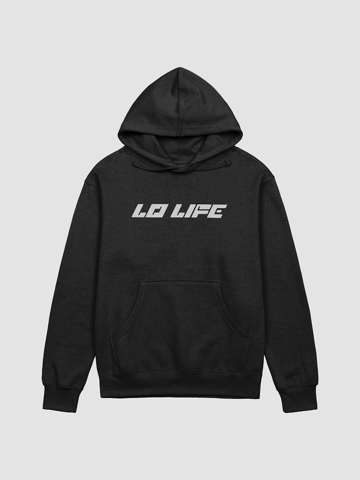Lo Life Hoodie (White Logo) product image (1)