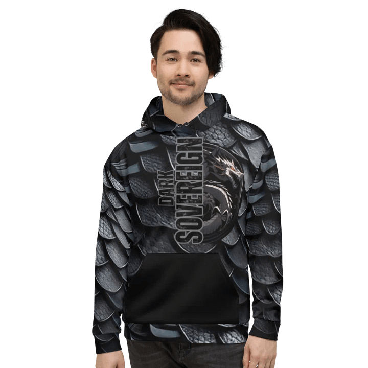 the DARK SOVEREIGN blxkdragon signature stealth hoodie product image (2)