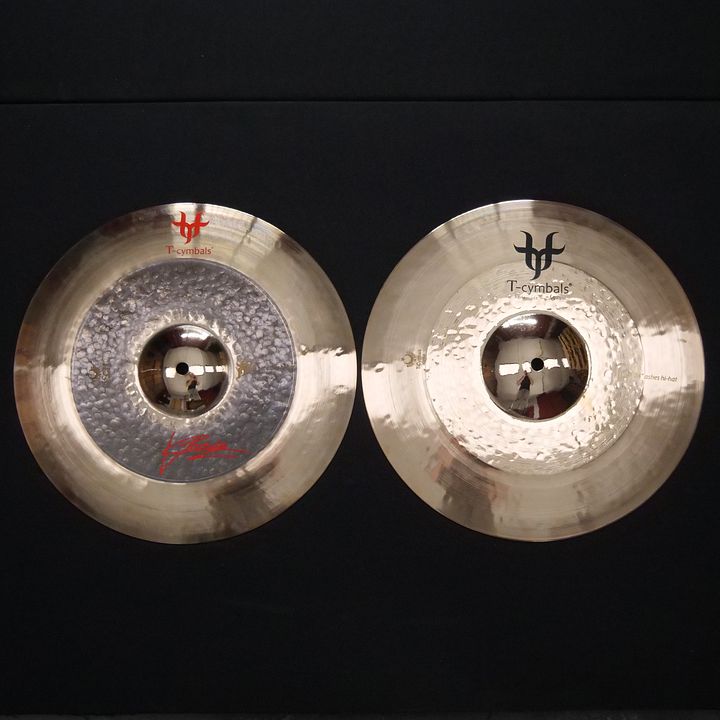 T-Cymbals - Kevin Paradis Signature Line - Ashes Hi-Hat 14 product image (1)