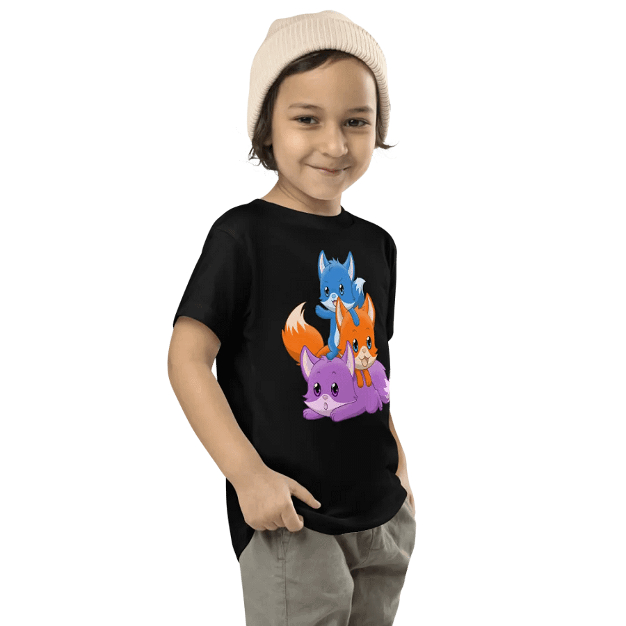 Fuchsfamilie Kids T-Shirt product image (8)