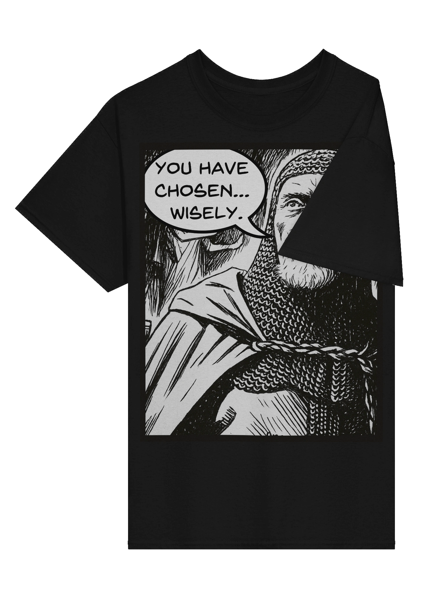 Indiana Jones inspired You Have Chosen... Wisely Scene Tee product image (28)