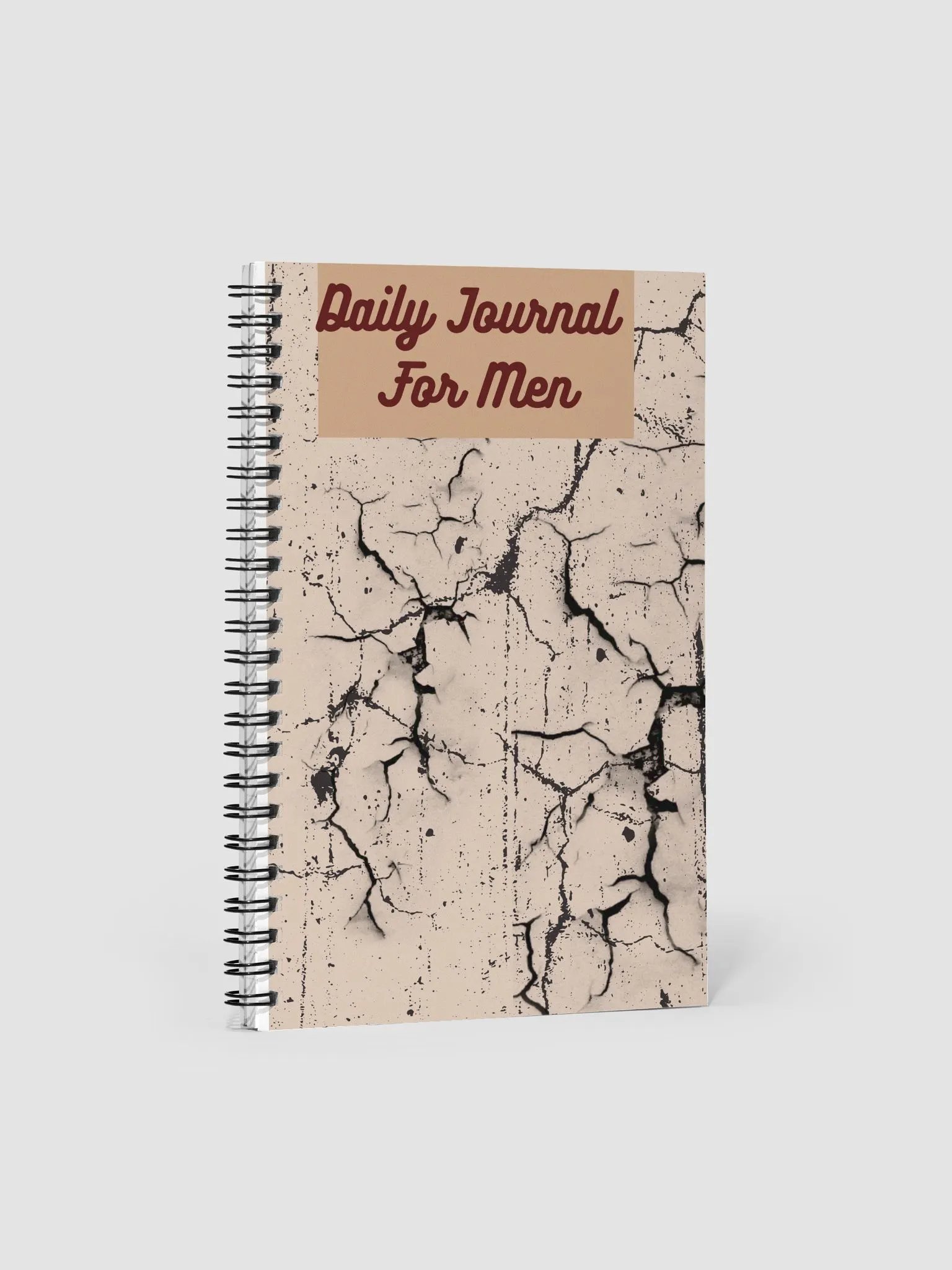 Cracked Elegance Daily Journal For Men product image (3)