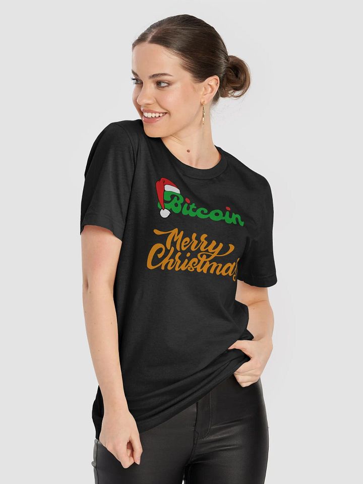 Merry Bitcoin Christmas T-Shirt product image (216)