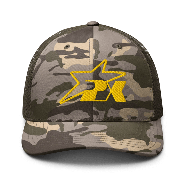 2X Logo Camo Trucker Hat product image (2)