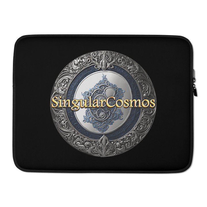 Singular Cosmos Black Laptop Sleeve product image (2)
