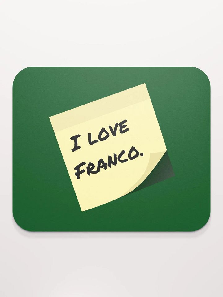 Franco love mousepad product image (2)
