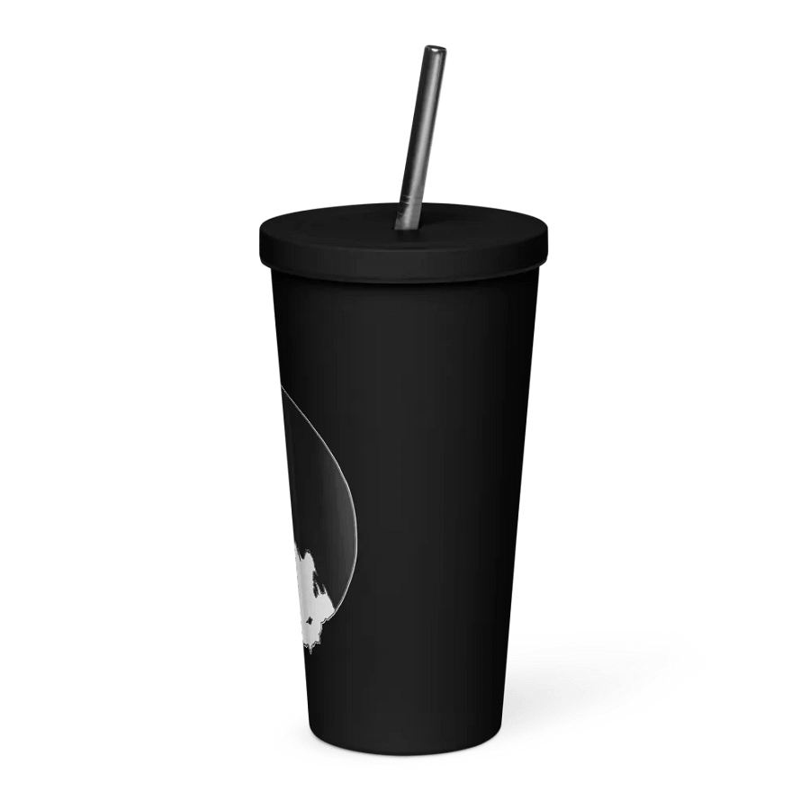 Wolves in Balance insulated tumbler with straw product image (3)