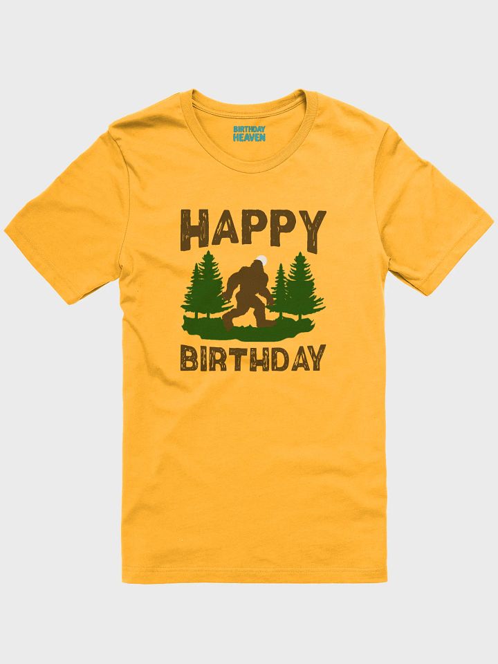 Happy Birthday (Bigfoot) T-Shirt product image (3)