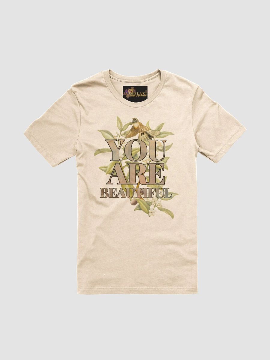 Unisex Kinship - You are Beautiful - Love and Joy Message Ngaio Piwakawaka and Bee Warmed Up Tee product image (39)