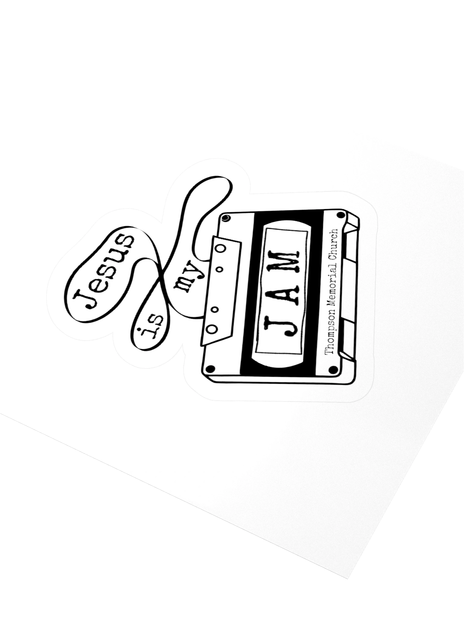 Jesus Is My Jam Sticker product image (6)