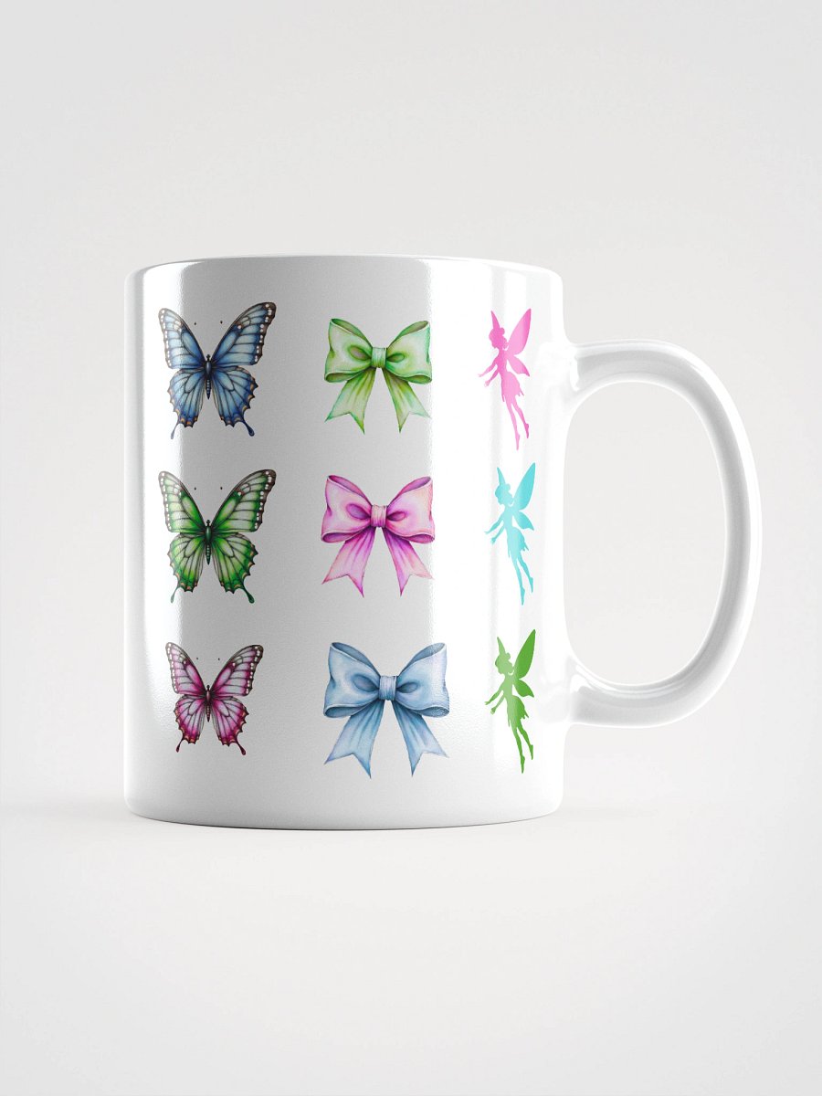 Fairy Magic Mug – Butterflies, Bows & Enchantment on Both Sides product image (1)