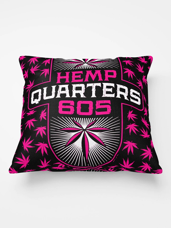 HempQuarters Pink Pillow 18