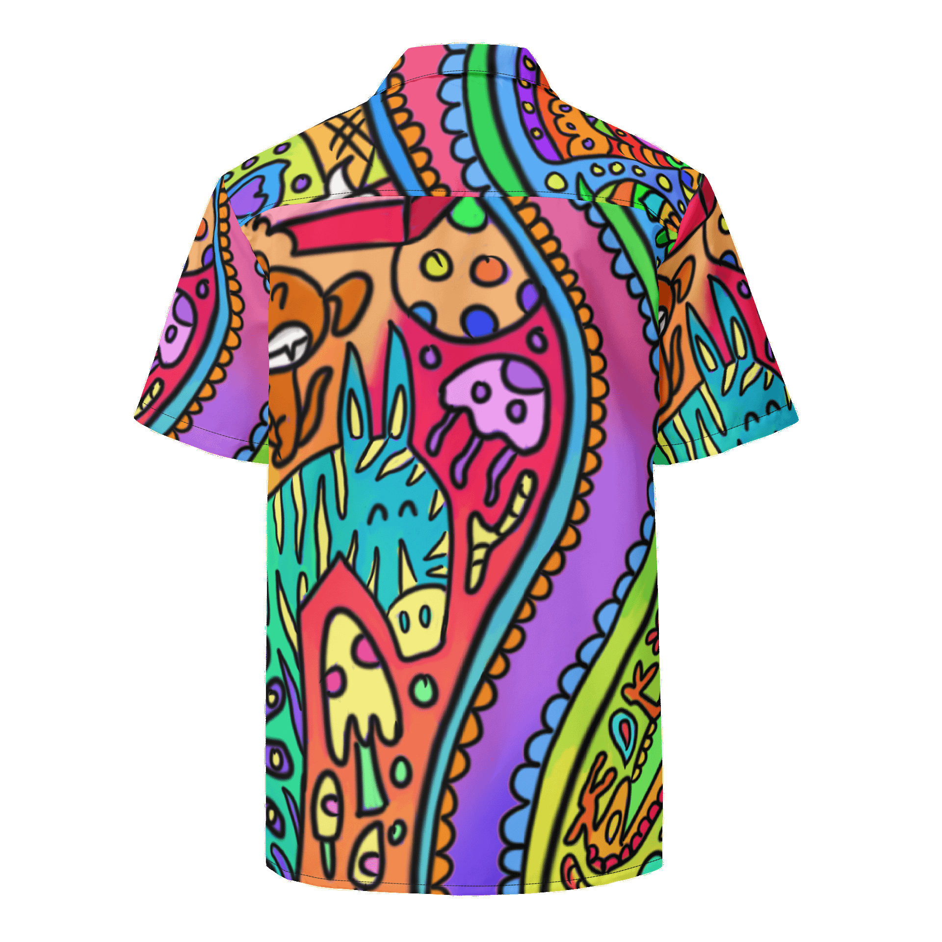 Trippy Button Up Shirt product image (2)