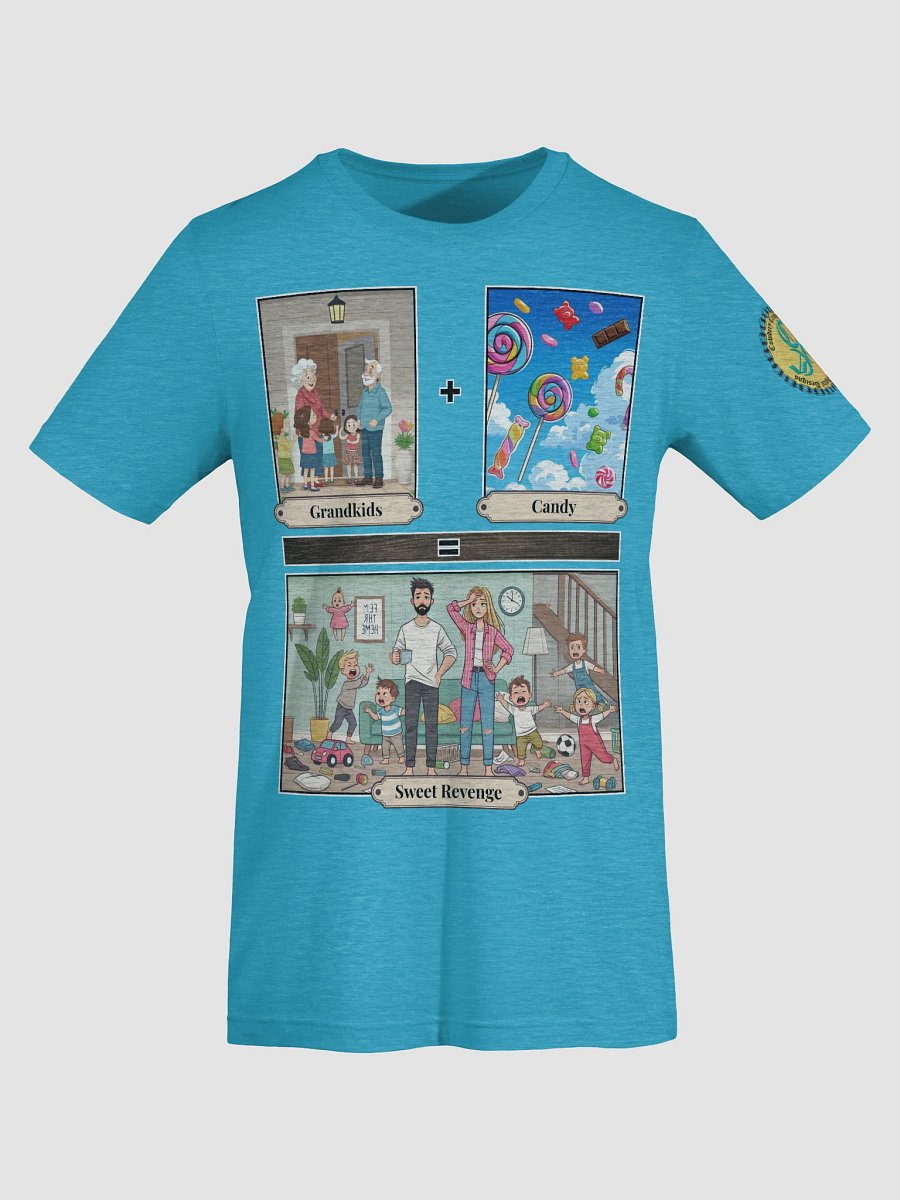 Grandkids + Candy = Sweet Revenge (Both) Bella+Canvas Supersoft T-Shirt Colors (5) product image (31)