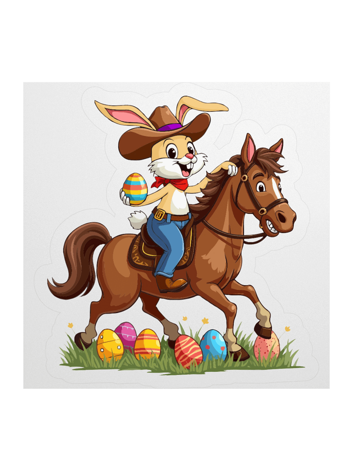 Easter Egg Roundup Sticker product image (1)