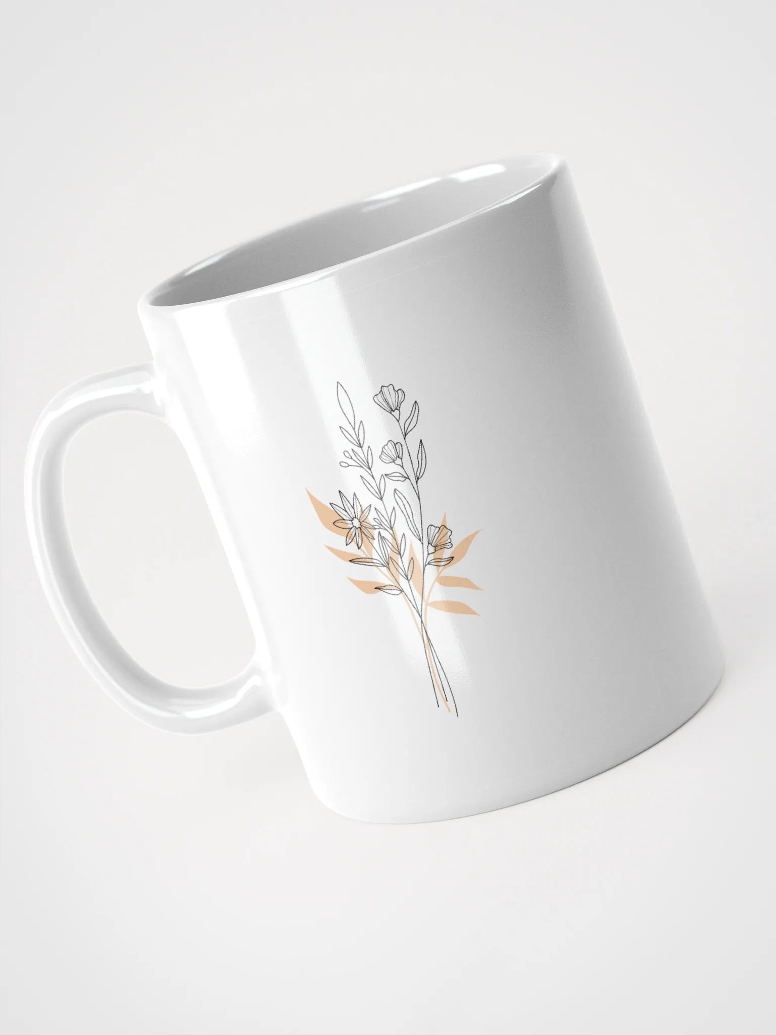 Simple Floral Illustration Mug product image (6)