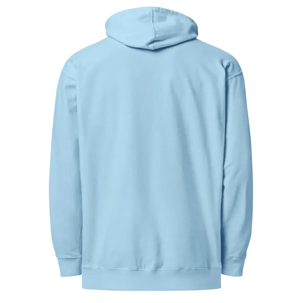 Tsuki Embroidered Hoodie - Blue product image (2)
