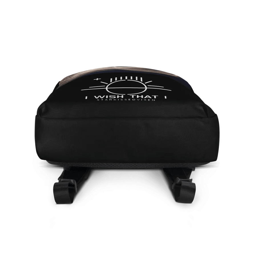 I WISH THAT I Black Hole Music Backpack product image (2)