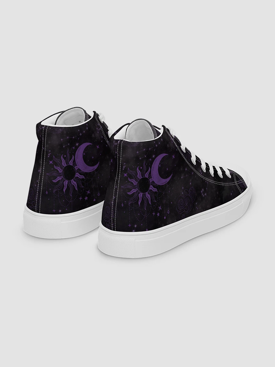 Moon and Sun Women's High Top Canvas Shoes product image (6)