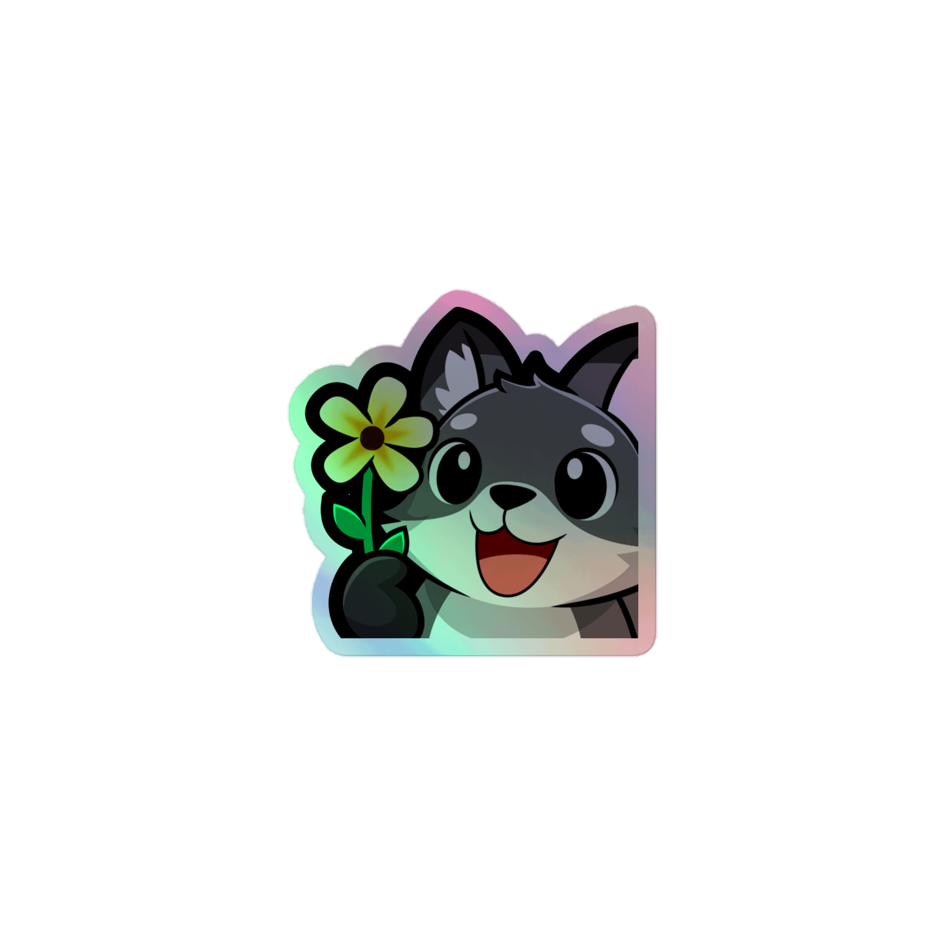 Flower Holo Sticker product image (1)