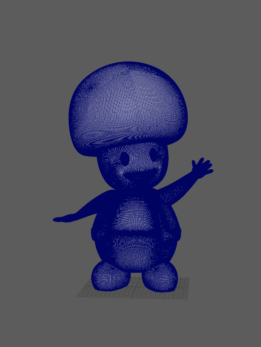 [3d print file] Toad (Mario) product image (3)