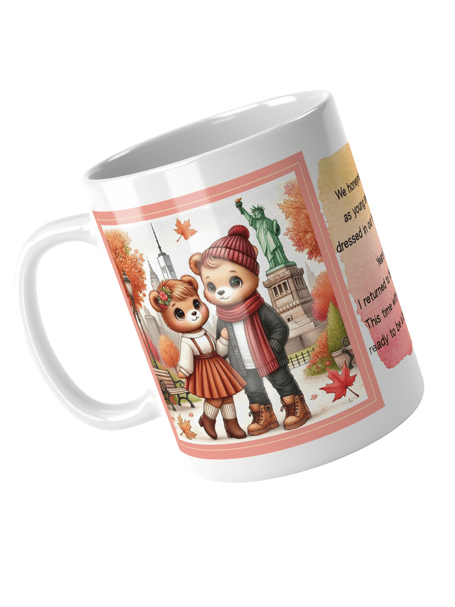Honeymoon to Familymoon Brown Bear Mug product image (9)