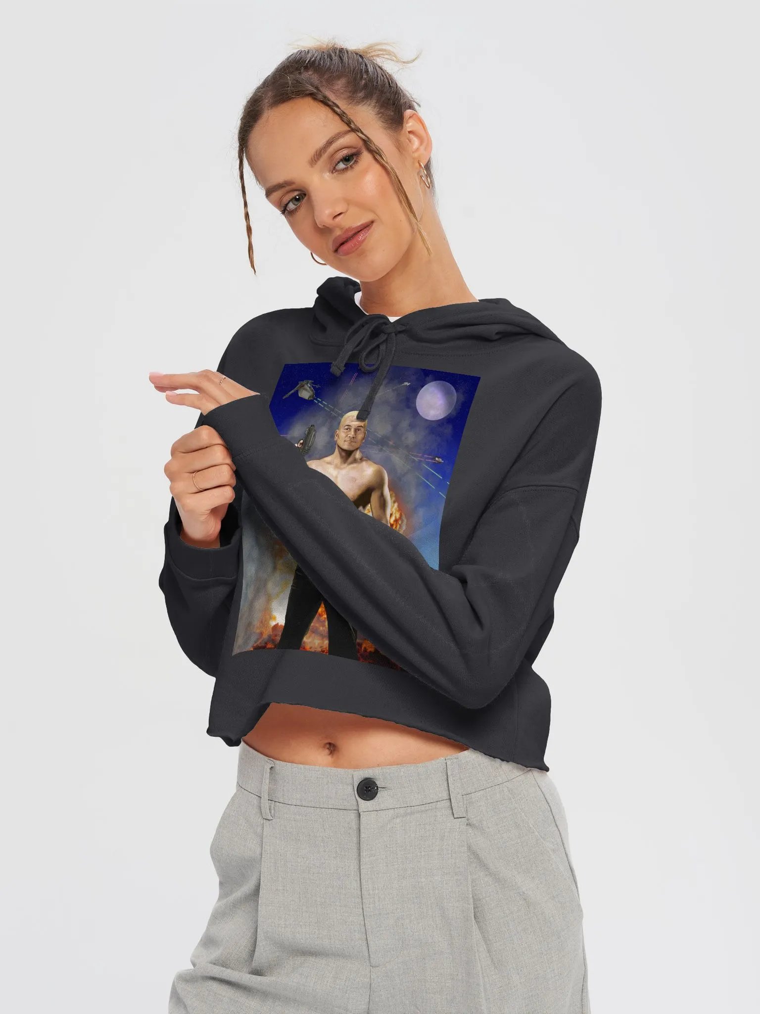 Sexy Rex Crop Hoodie product image (18)