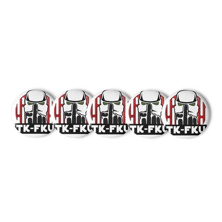 TK-FKU Pin Buttons Set. product image (2)